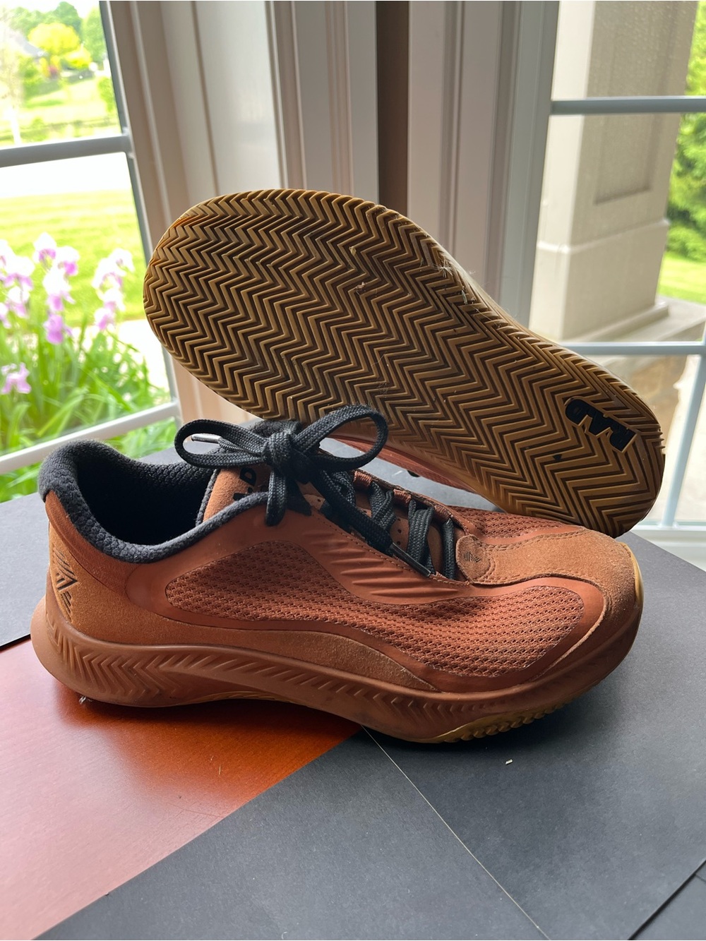Rad One Global  - Men's Athletic Trainers in Rust Brown with Black Lining